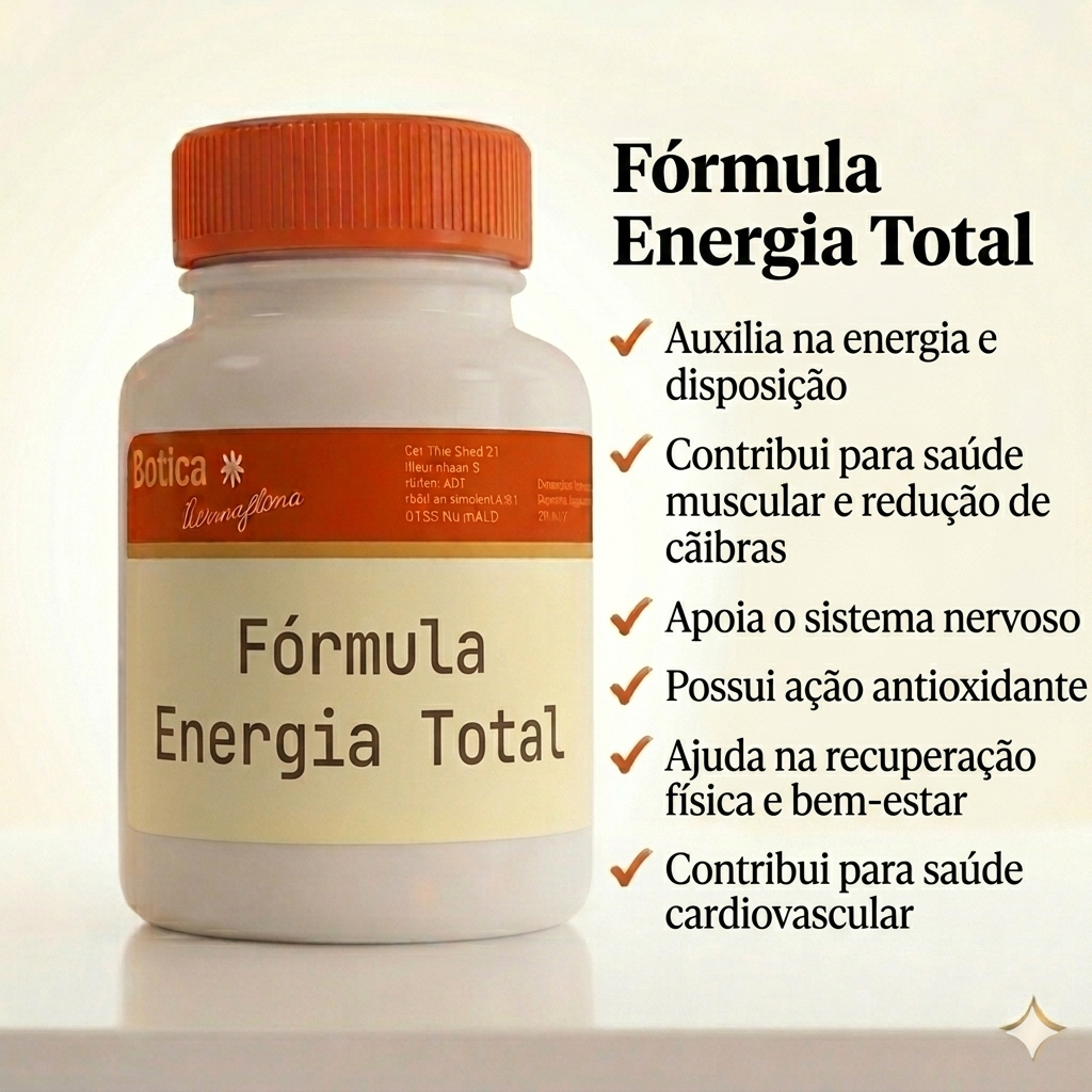 Energia Total: Magnésio & Coenzima Q10
