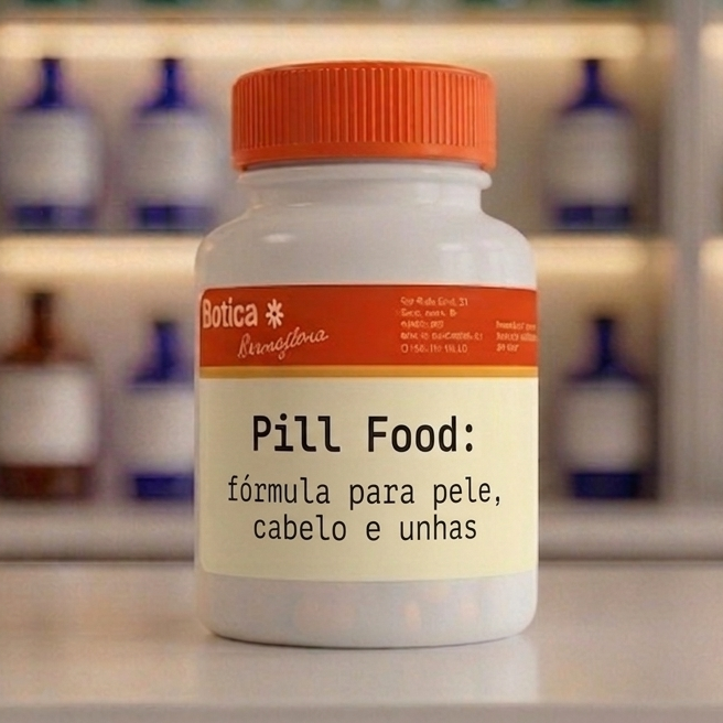 Pill Food Plus (com 5mg de Biotina)